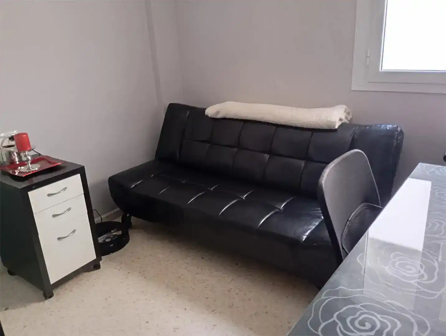 Wohnzimmer von Wohnung zur Miete in Málaga Capital mit Klimaanlage