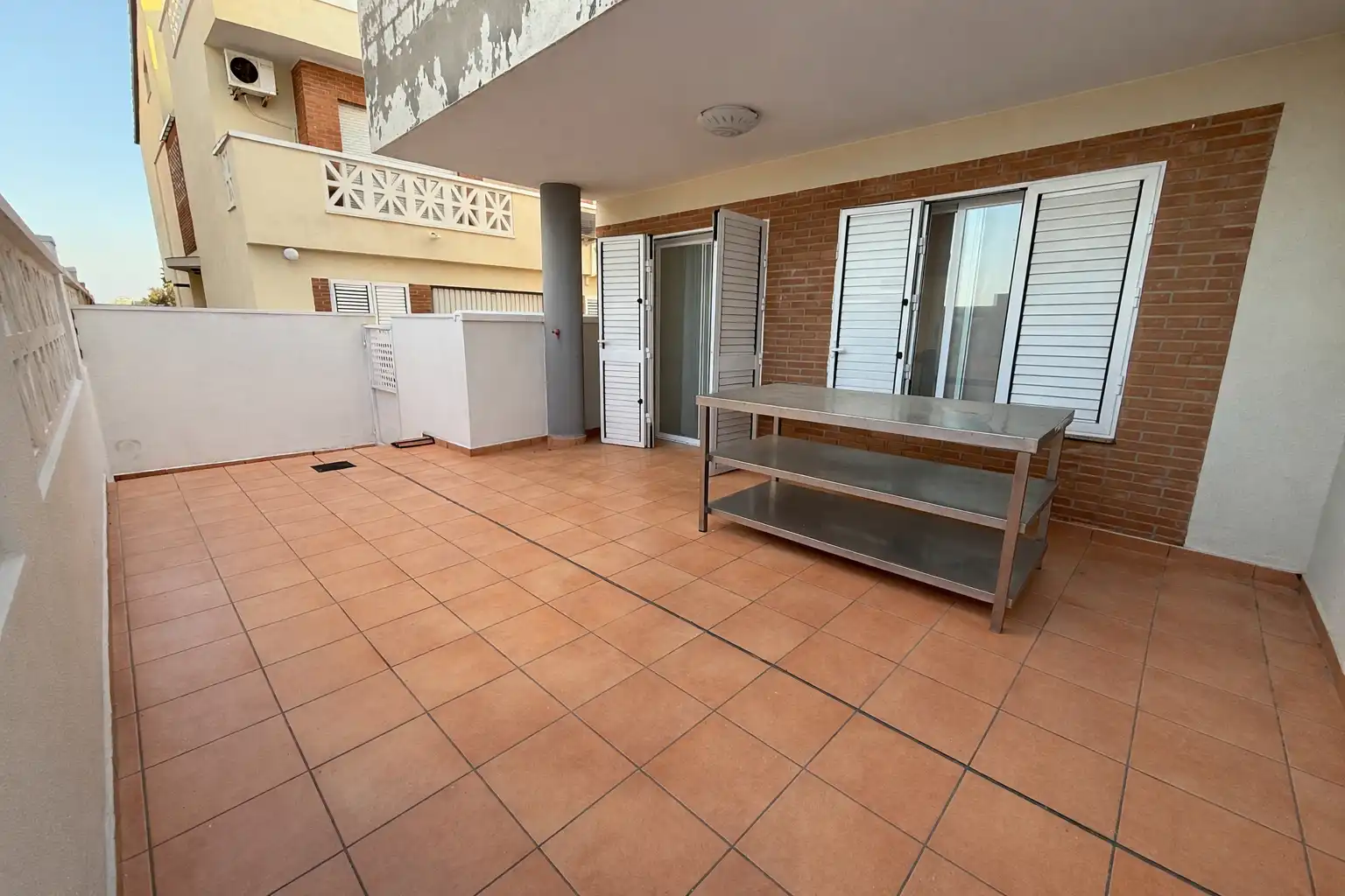 Terraza de Casa adosada de alquiler en Moncofa con Terraza, Horno y Lavadora