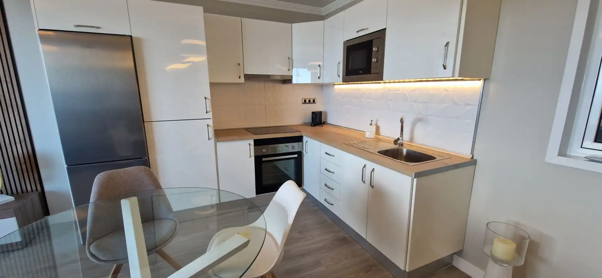 Cocina de Piso de alquiler en San Cristóbal de la Laguna con Aire acondicionado y Amueblado