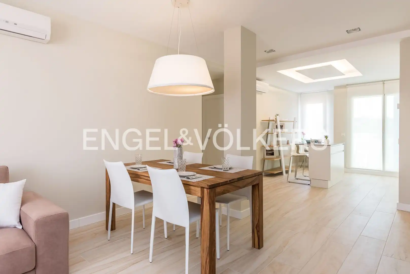 Esszimmer von Wohnung zur Miete in Madrid mit Klimaanlage, Heizung und Möbliert