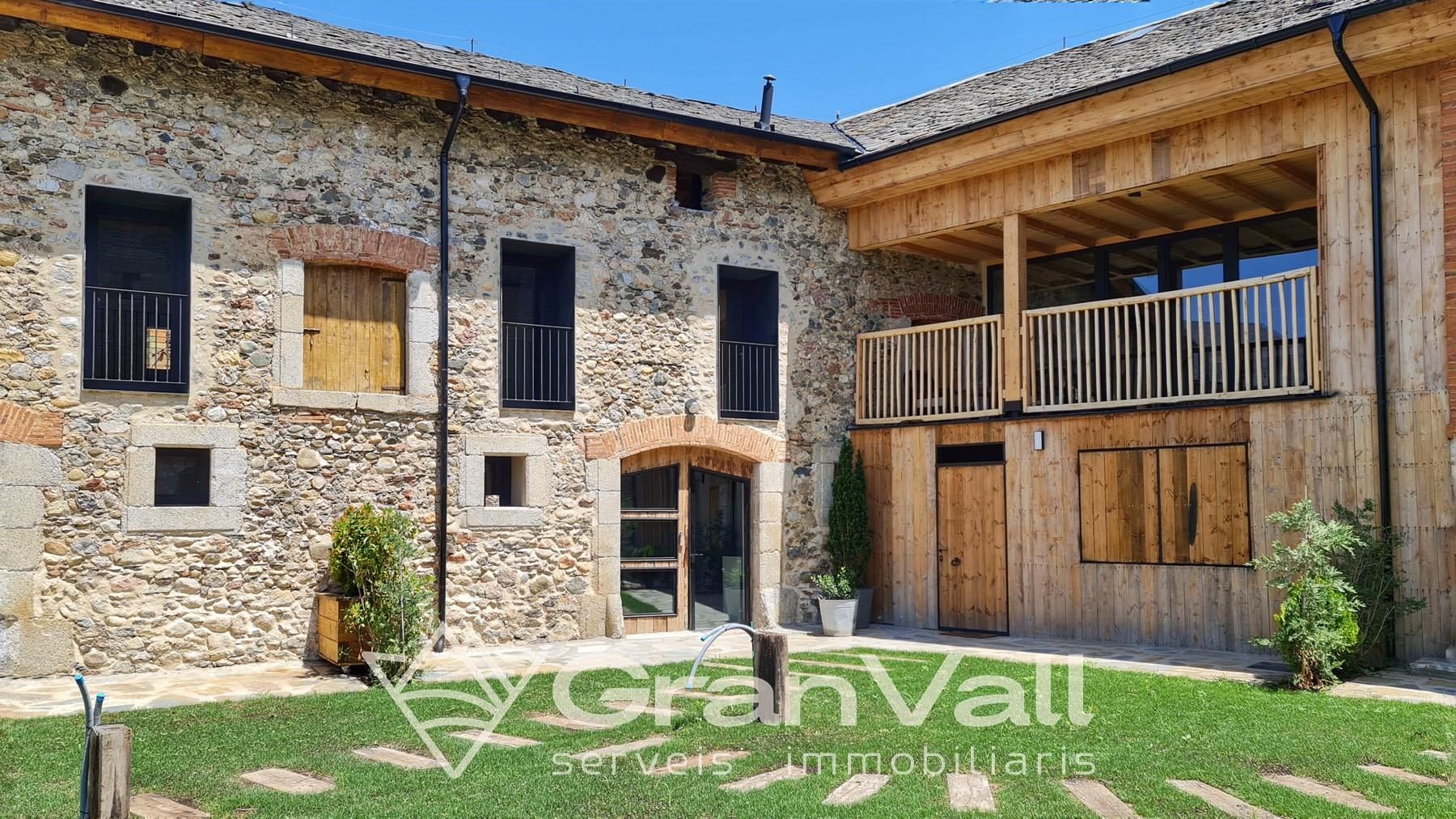 Exterior view of Single-family semi-detached for sale in Das  with Heating, Private garden and Terrace