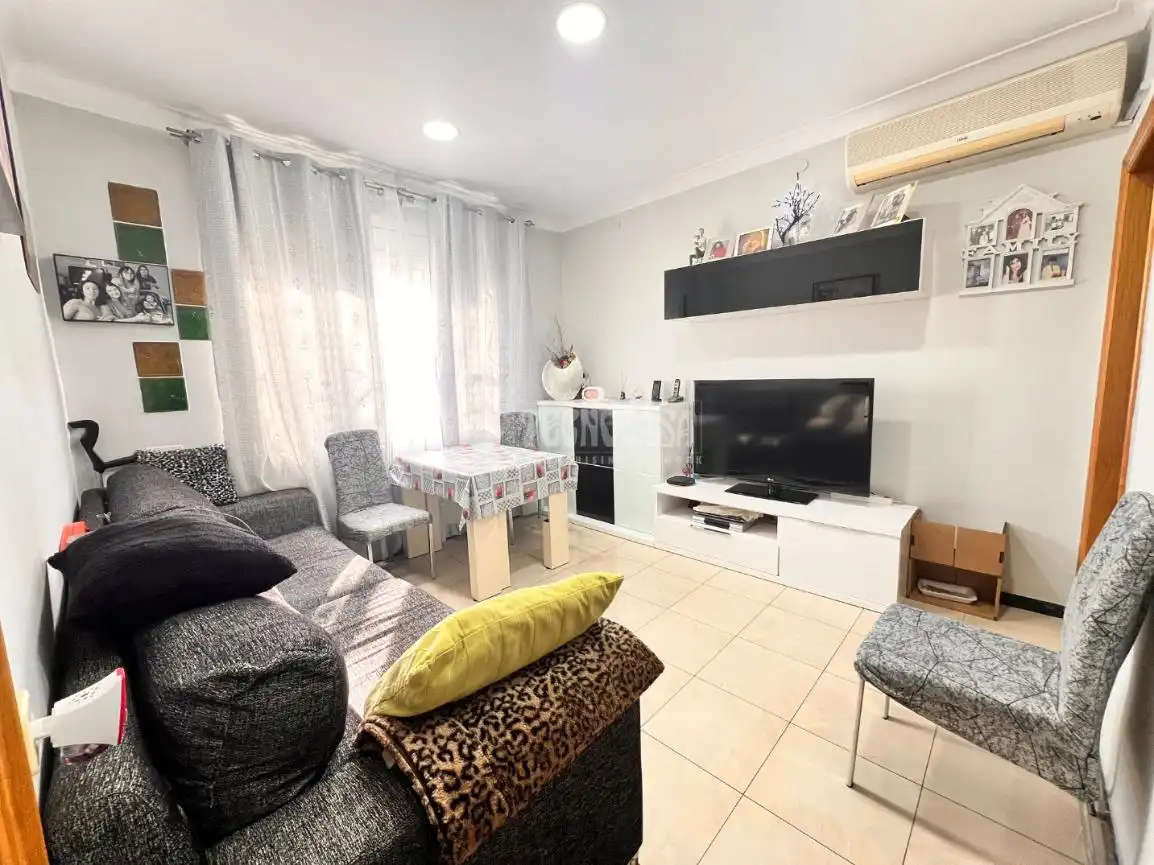 Sala de estar de Piso en venta en Barcelona