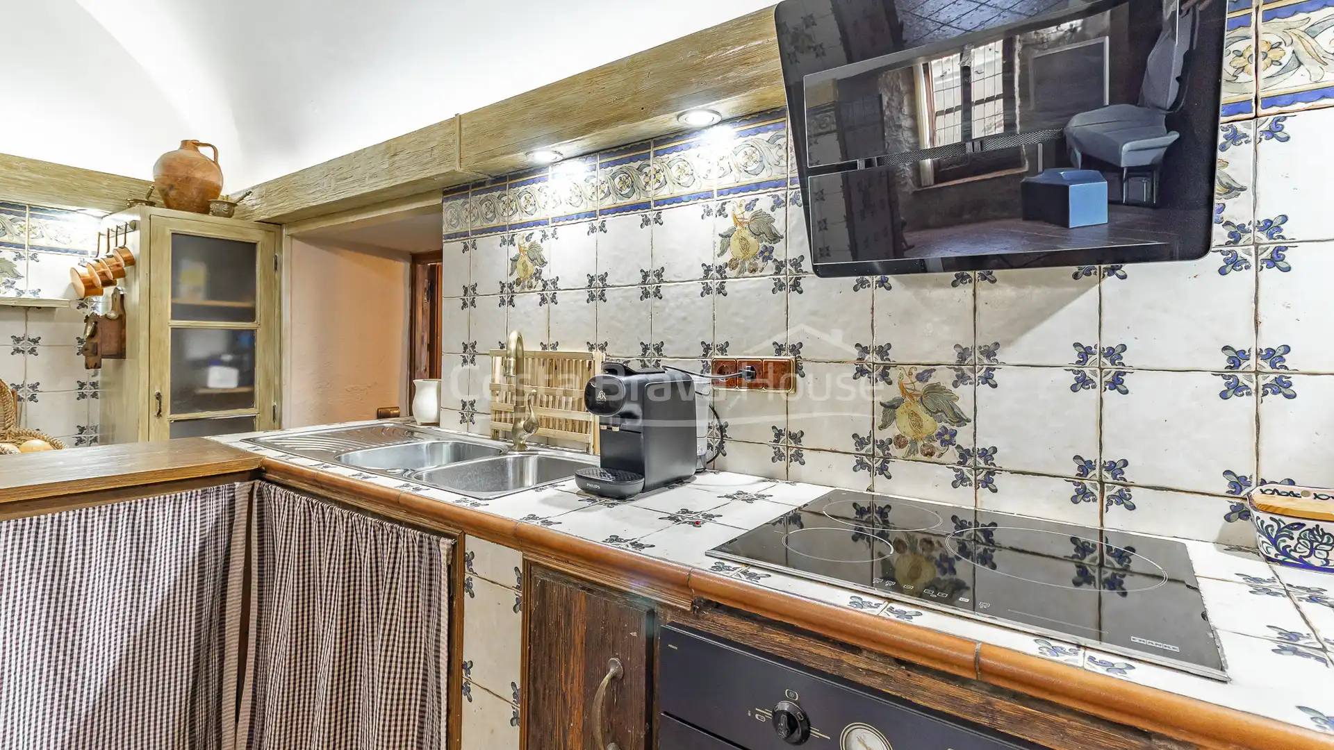 Kitchen of Country homes for sale in Begur  with Air Conditioner, Heating and Private garden