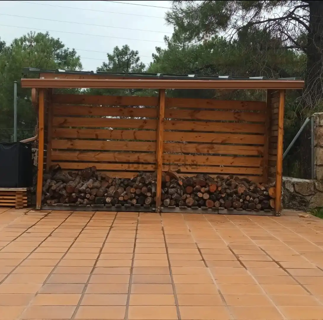 Terrassa de Casa o xalet de lloguer en Becerril de la Sierra amb Aire condicionat, Calefacció i Jardí privat