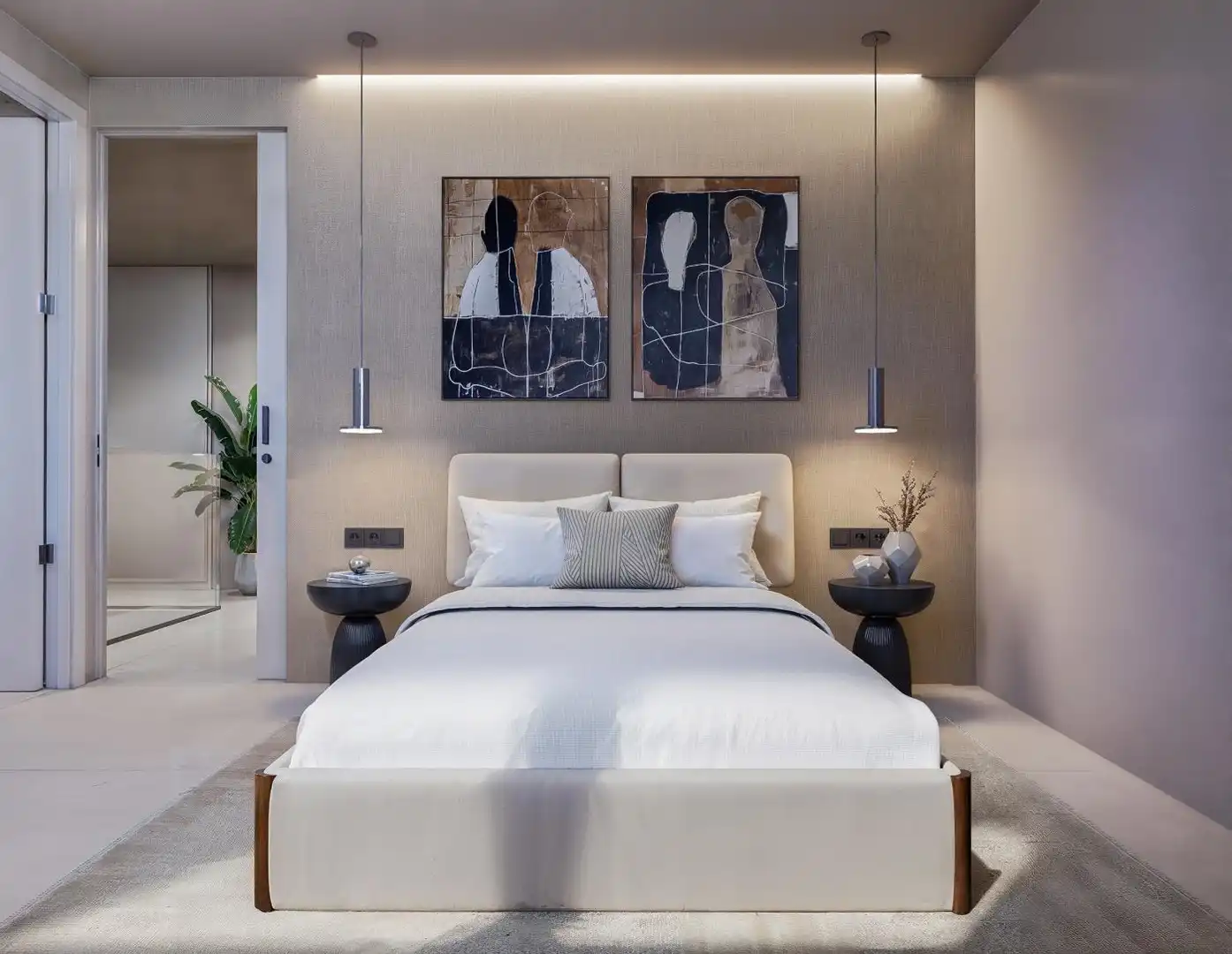 Bedroom of Houses for sale in Casares pueblo