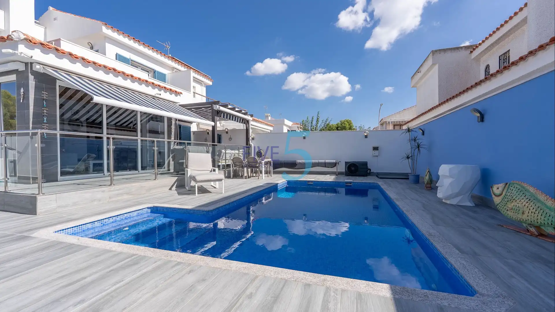 Piscina de Casa o xalet en venda en Orihuela Costa