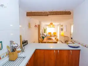 Küche von Erdgeschoss zur Miete in Almuñécar mit Klimaanlage, Terrasse und Möbliert