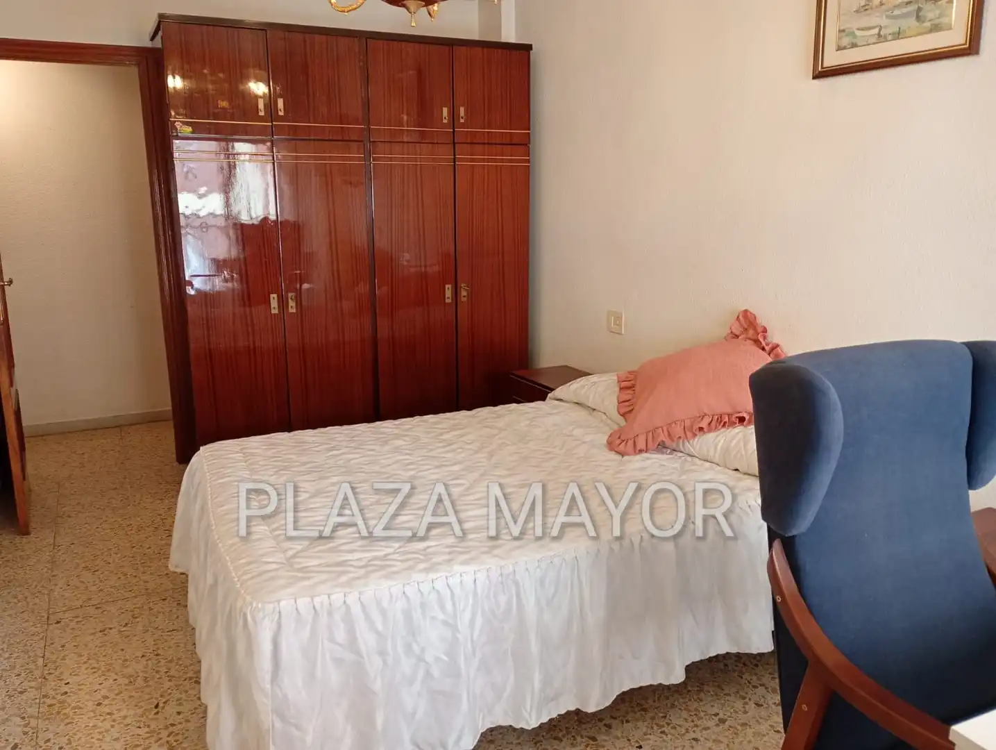 Bedroom of Flat for sale in Salamanca  with Heating, Furnished and Balcony