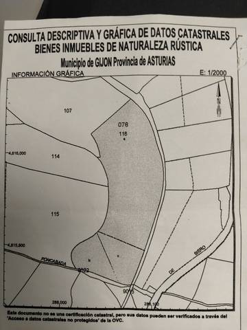 Terreno en Venta en AS-377, 8295 en Fano