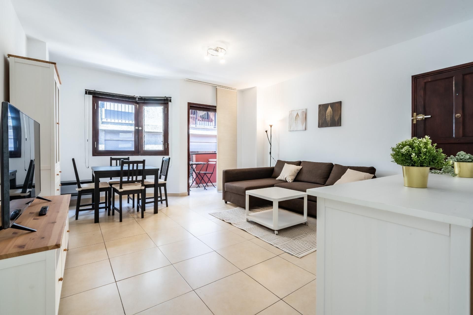 Living room of Flat to rent in  Santa Cruz de Tenerife Capital  with Terrace, Storage room and Balcony