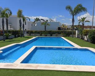 Swimming pool of Single-family semi-detached for sale in Orihuela  with Air Conditioner, Heating and Private garden