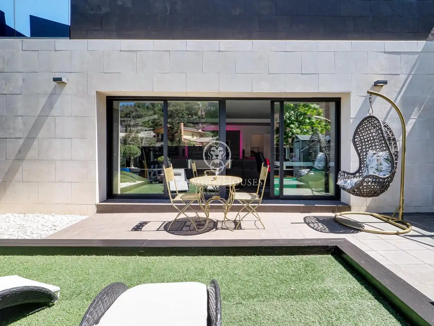 Terraza de Casa o chalet en venta en Barcelona con Aire acondicionado, Jardín privado y Terraza