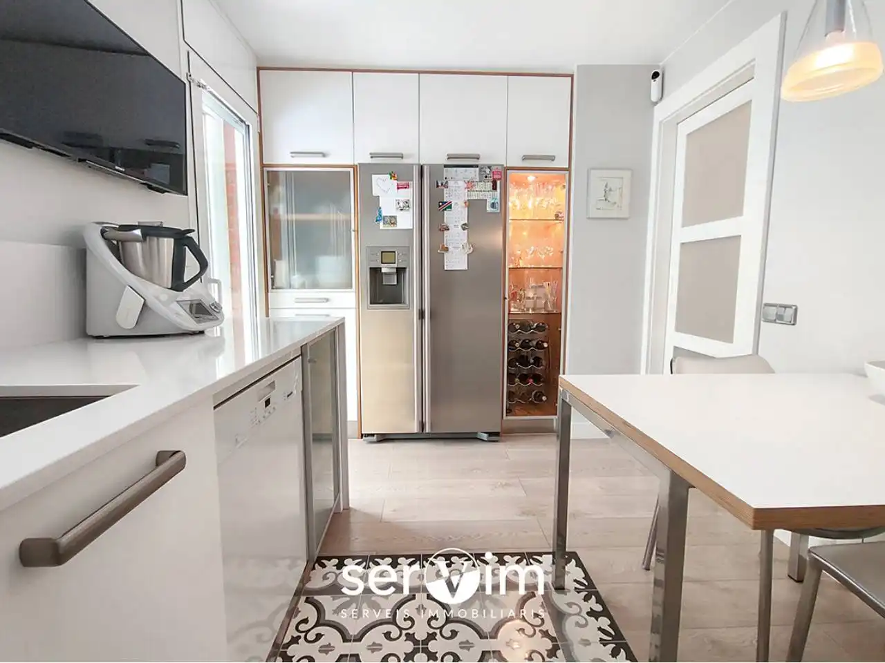 Cocina de Casa adosada en venta en Girona con Aire acondicionado, Calefacción y Jardín privado