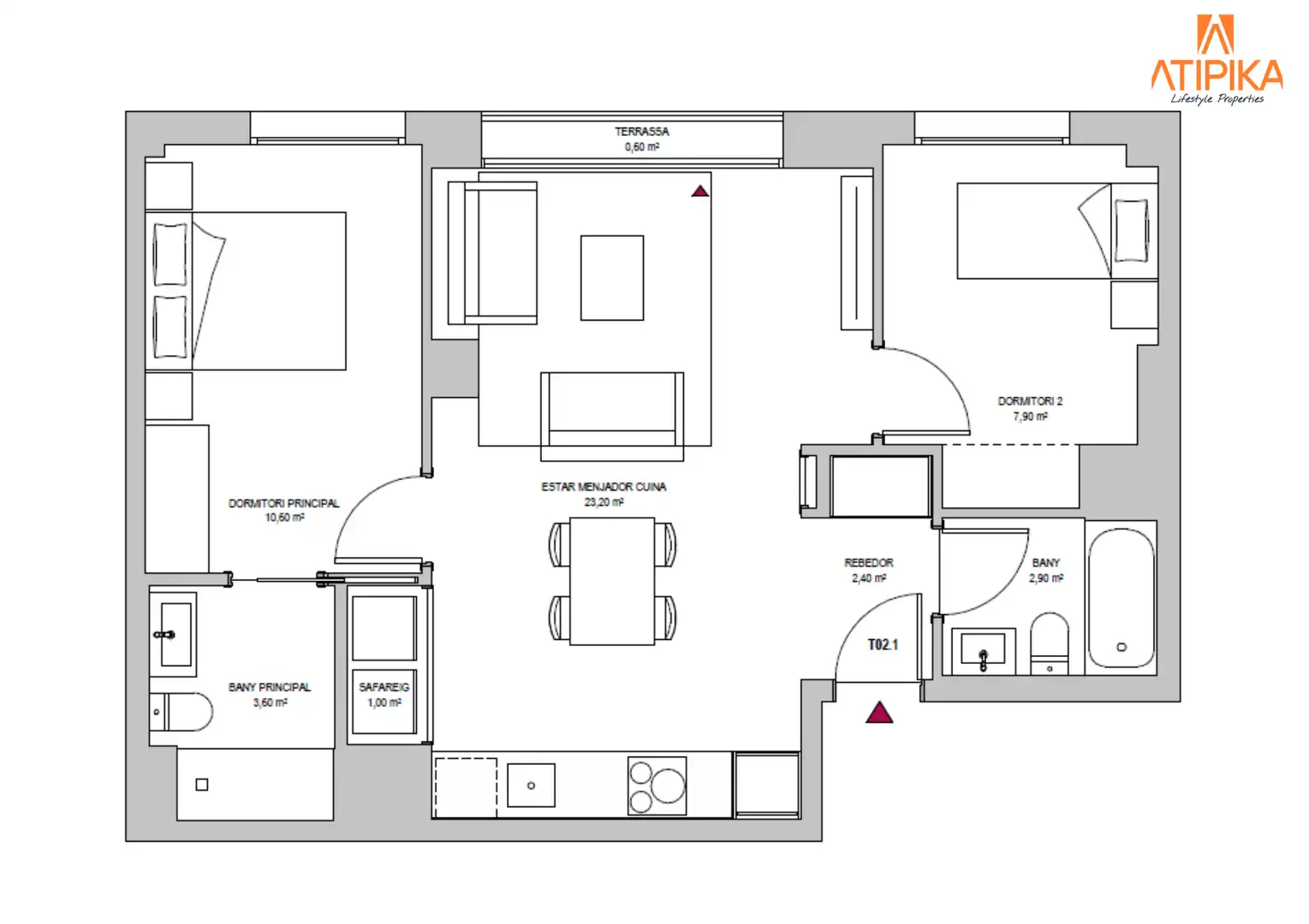 Flat with pool for sale in Sants - Montjuïc, imagen 19