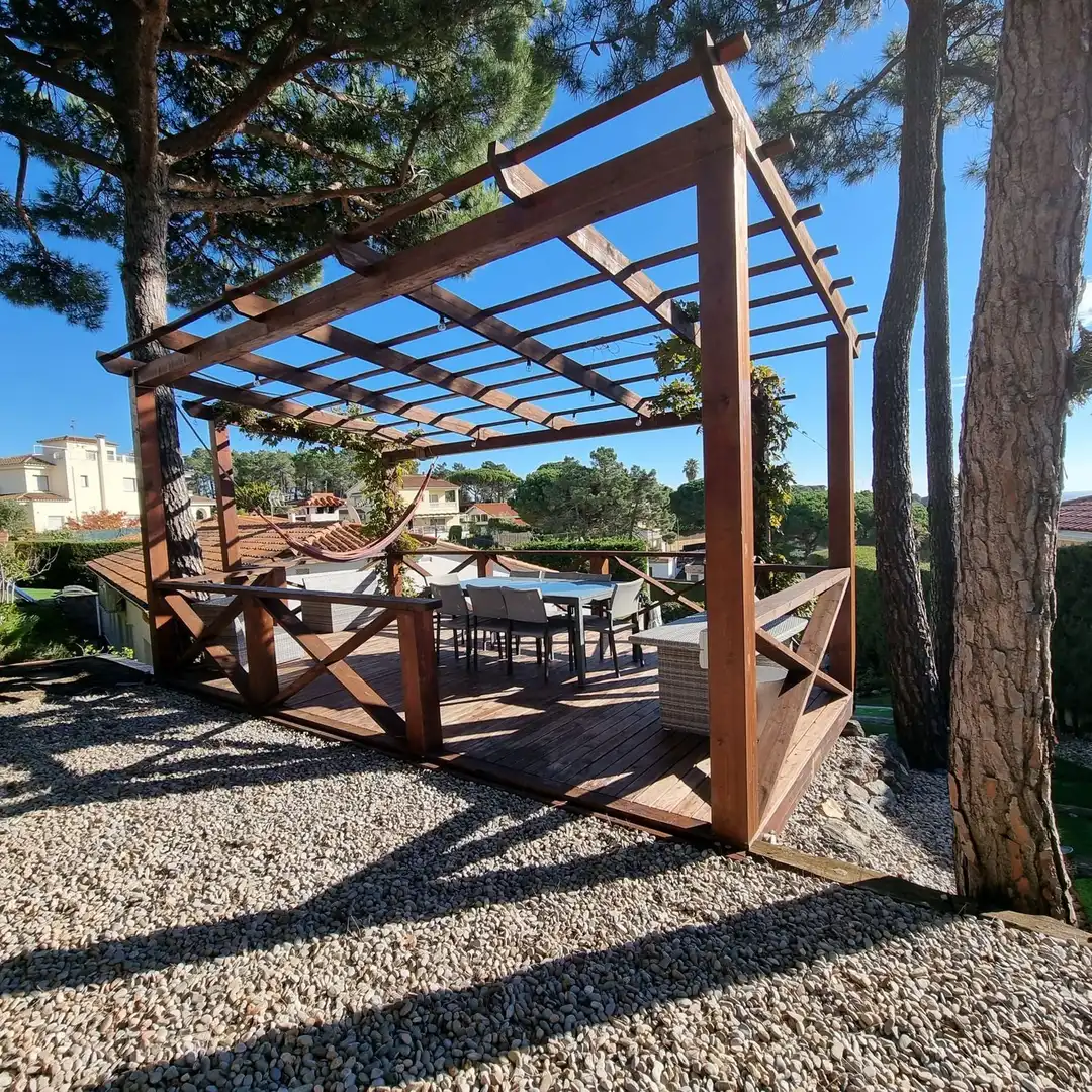 Terrassa de Casa o xalet en venda en Lloret de Mar amb Aire condicionat, Calefacció i Jardí privat