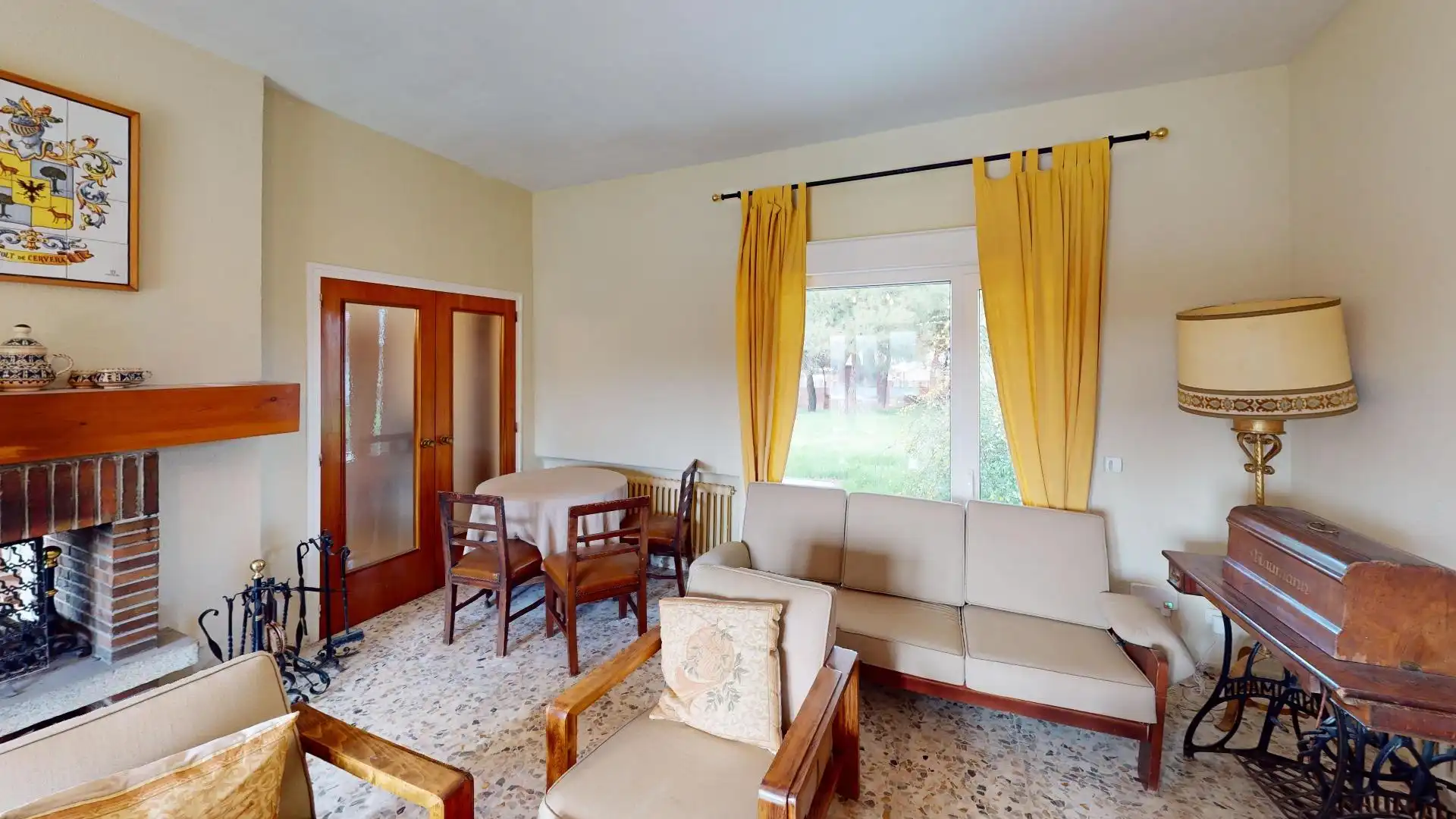Sala de estar de Casa o chalet en venta en Pedrezuela con Calefacción, Jardín privado y Terraza