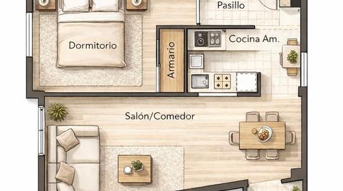 Foto 2 de Piso en venta en Fray Diego de Ocaña, Urbanización San Isidro, Ocaña