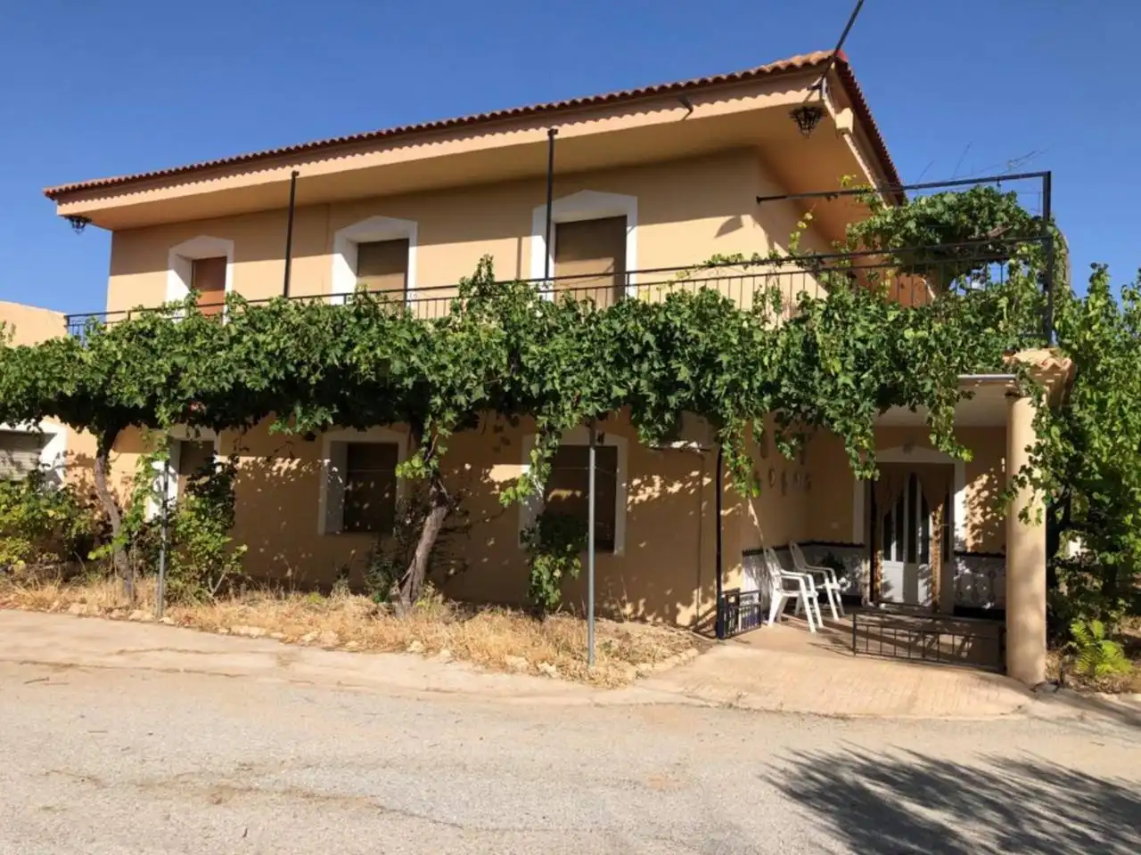 Vista exterior de Casa o xalet en venda en Chirivel amb Piscina