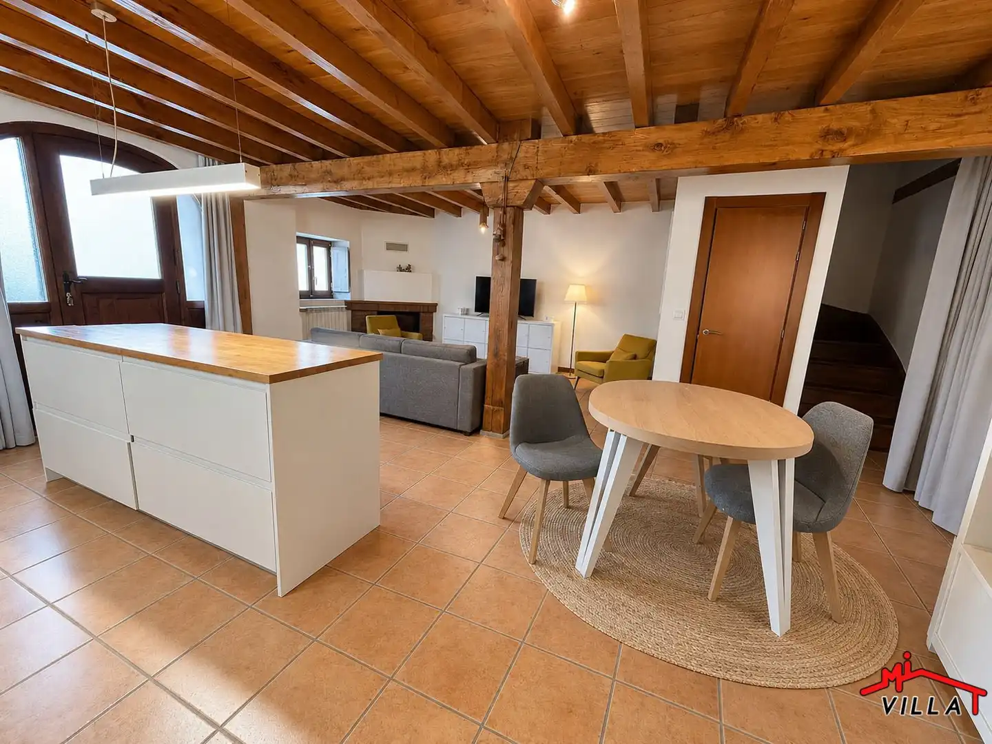 Sala de estar de Casa o chalet en venta en Ampuero con Amueblado