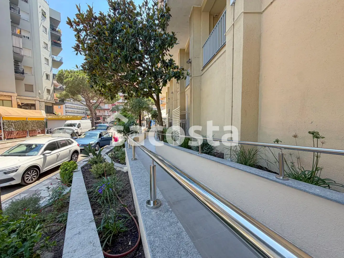 Exterior view of Flat for sale in Blanes  with Terrace and Community pool
