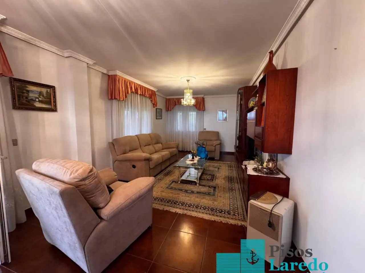 Sala de estar de Casa o chalet en venta en Limpias con Calefacción, Jardín privado y Parquet