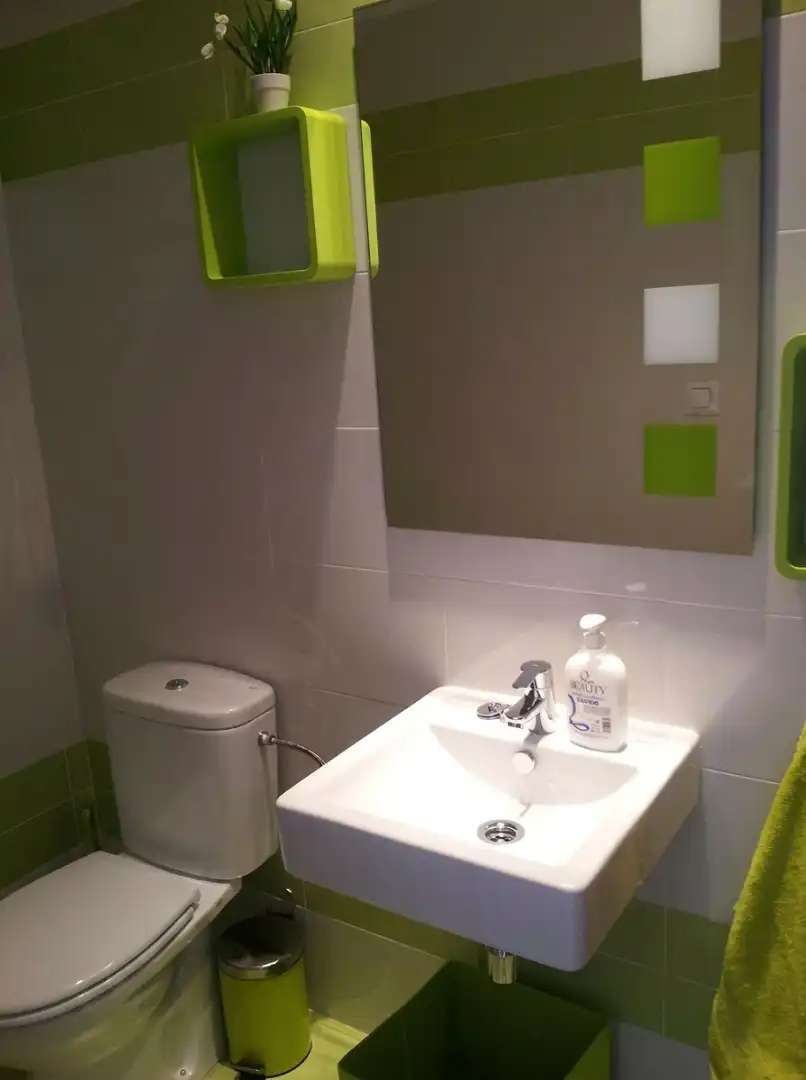 Badezimmer von Maisonette zum Verkauf in Dénia mit Klimaanlage und Terrasse
