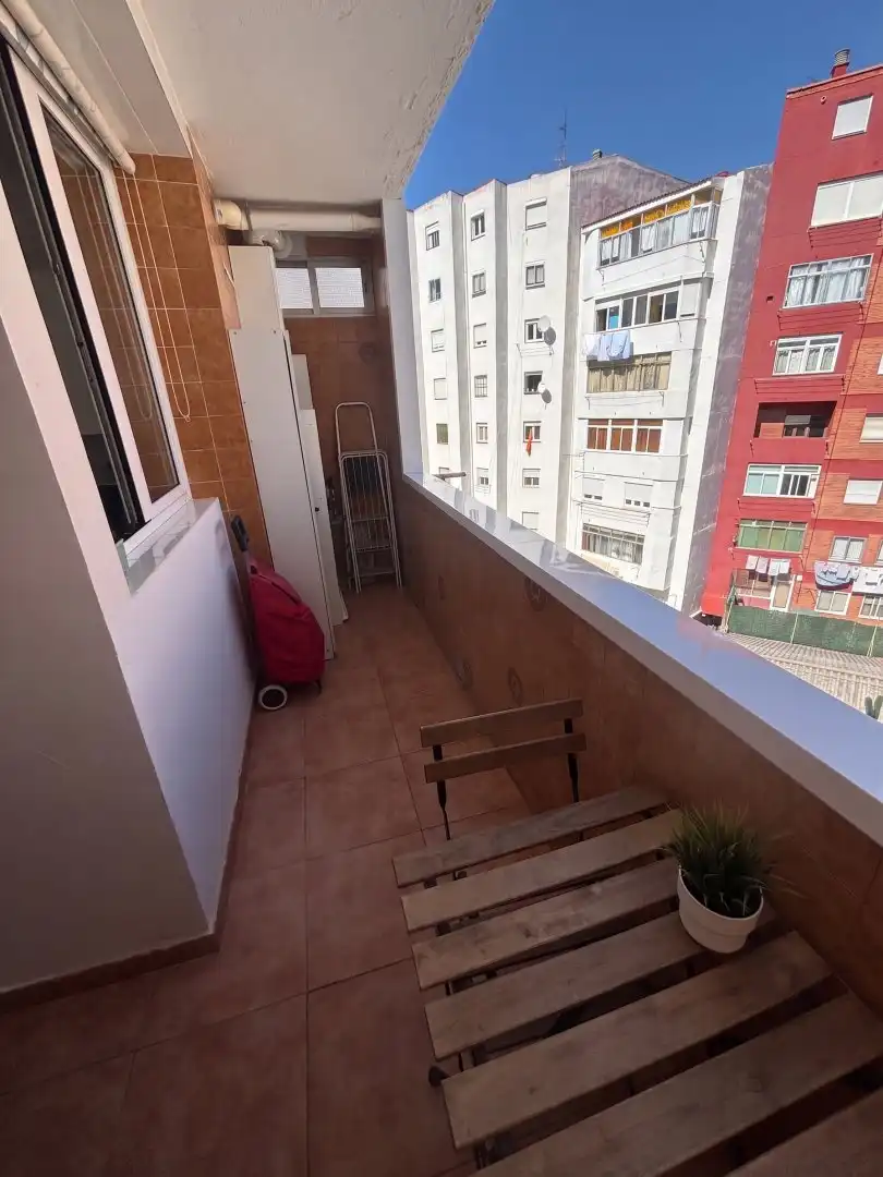 Terrasse von Wohnung zur Miete in Valladolid mit Heizung, Terrasse und Möbliert