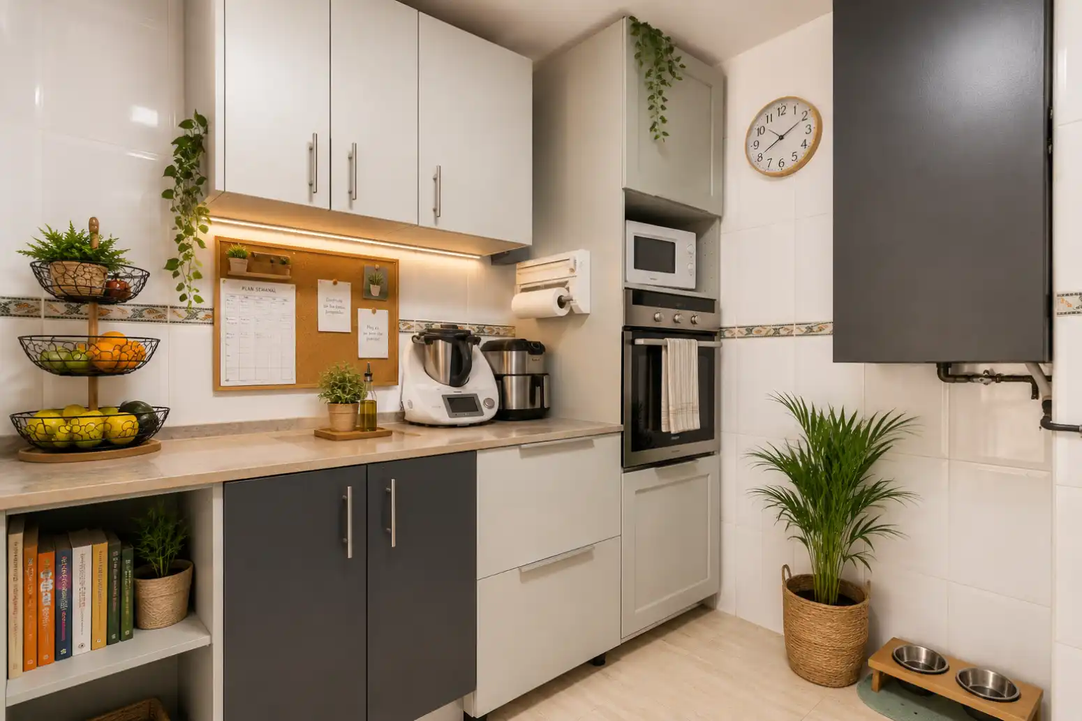 Kitchen of Flat for sale in Terrassa  with Air Conditioner, Heating and Parquet flooring