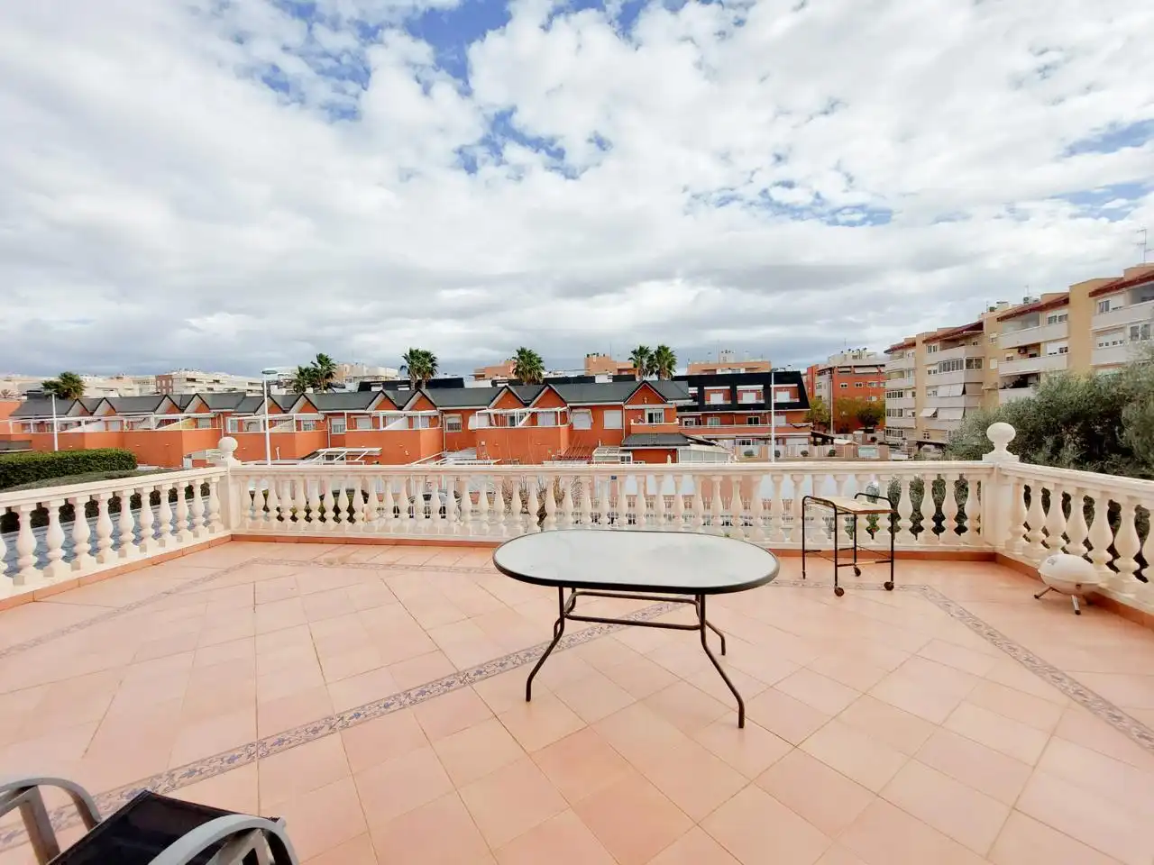 Terraza de Casa o chalet en venta en Elche / Elx con Aire acondicionado y Jardín privado