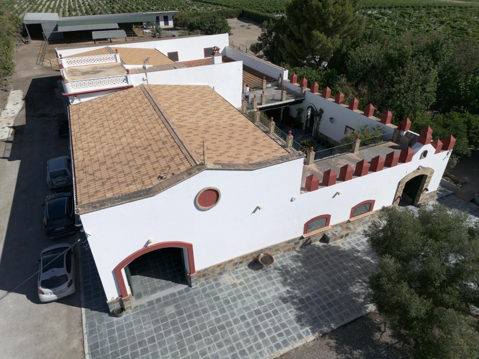 Exterior view of Country house for sale in Sanlúcar de Barrameda  with Private garden, Terrace and Storage room