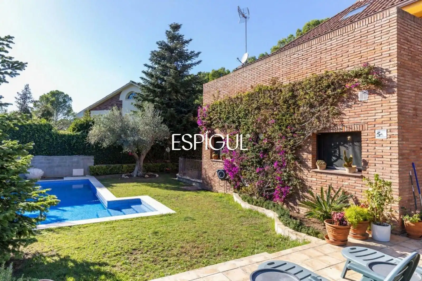 Jardín de Casa o chalet de alquiler en Sant Cugat del Vallès con Aire acondicionado, Calefacción y Jardín privado