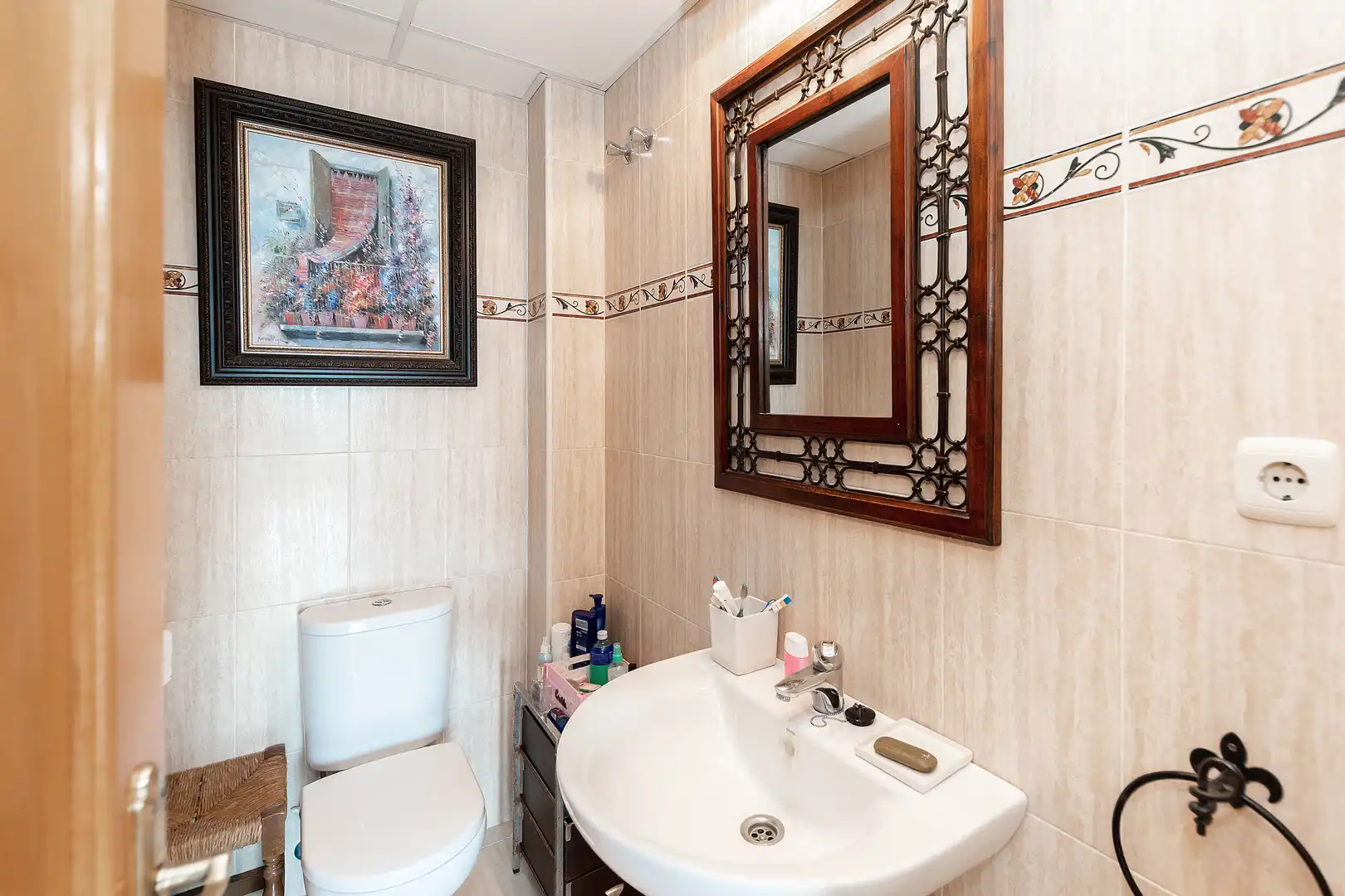 Bathroom of Houses for sale in Málaga