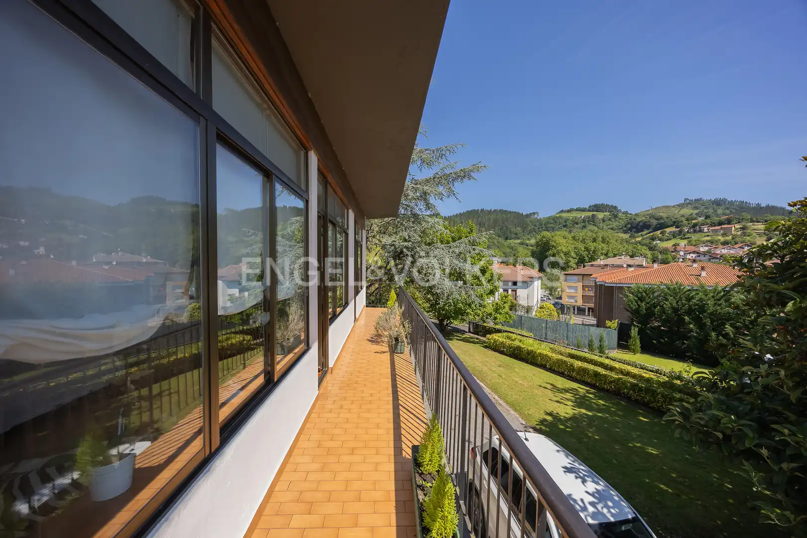 Terrassa de Casa o xalet en venda en Zaldibar amb Calefacció, Jardí privat i Terrassa
