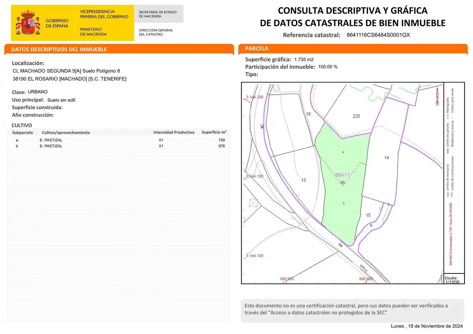 Terreny residencial en venda a Machado - Las Barreras, imagen 5