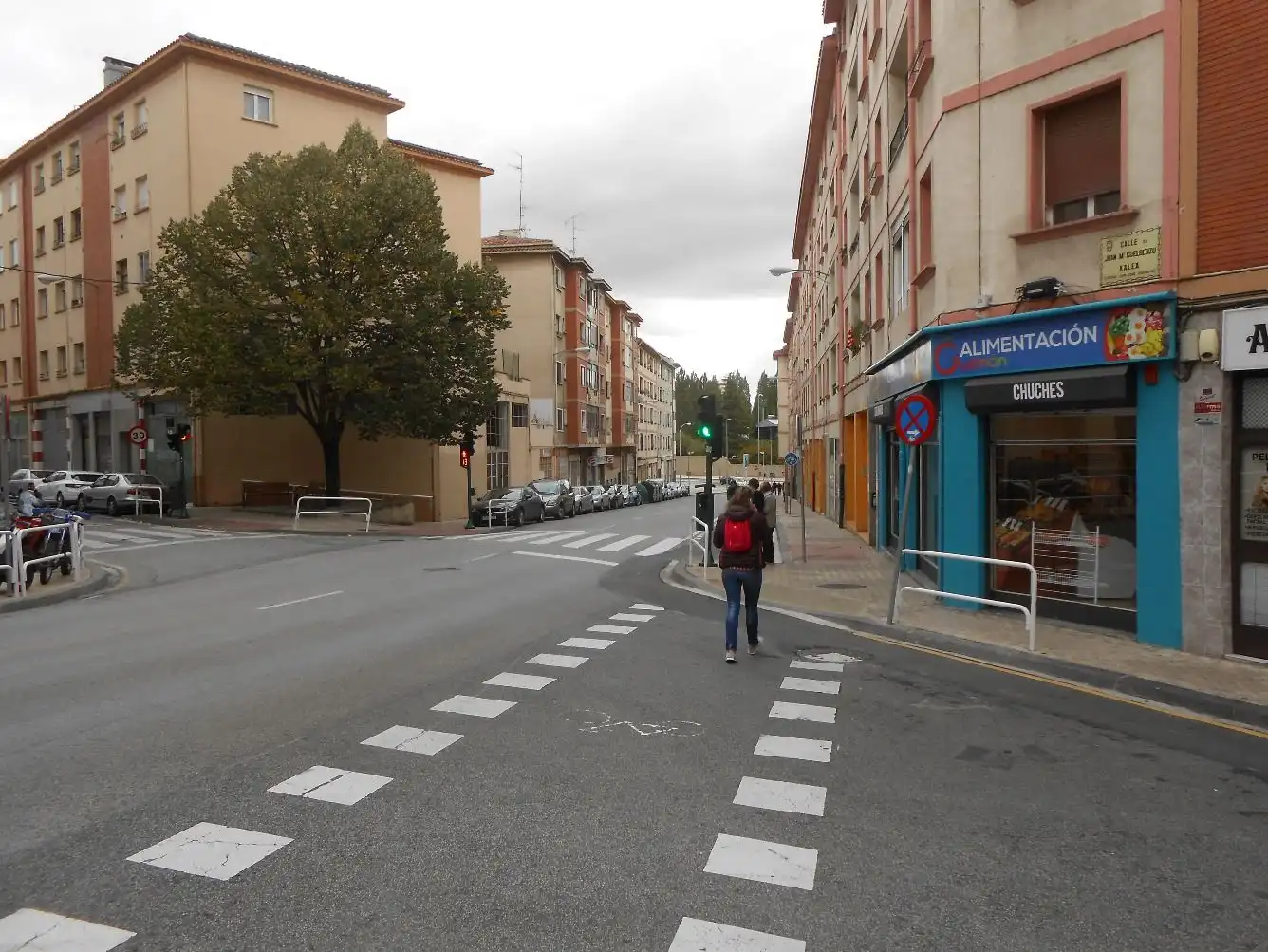 Exterior view of Commercial properties for sale in  Pamplona / Iruña  with Air Conditioner