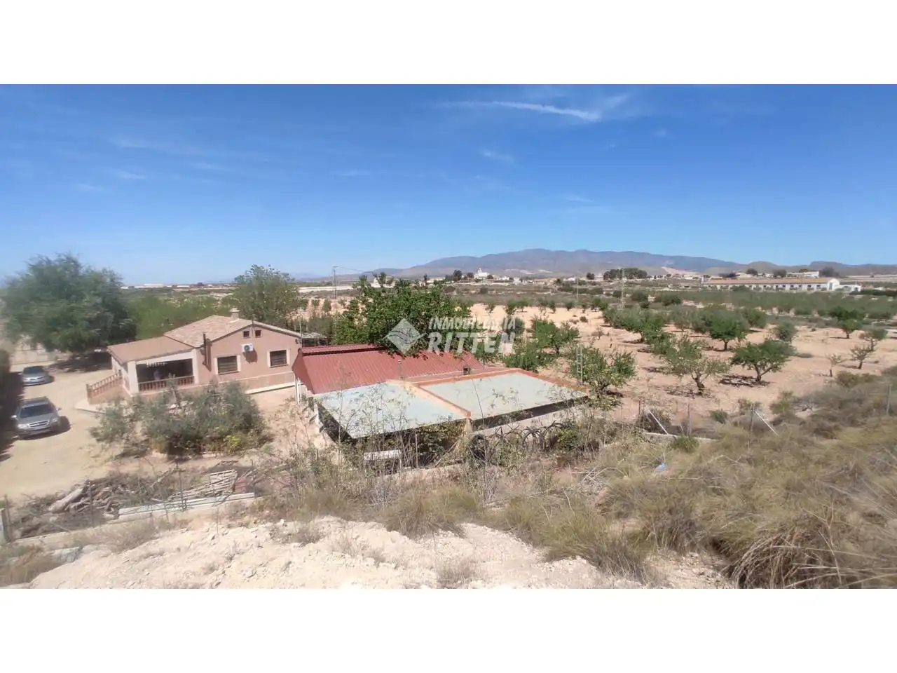 Finca rústica en venda en Fuente Álamo de Murcia amb Aire condicionat, Jardí privat i Moblat