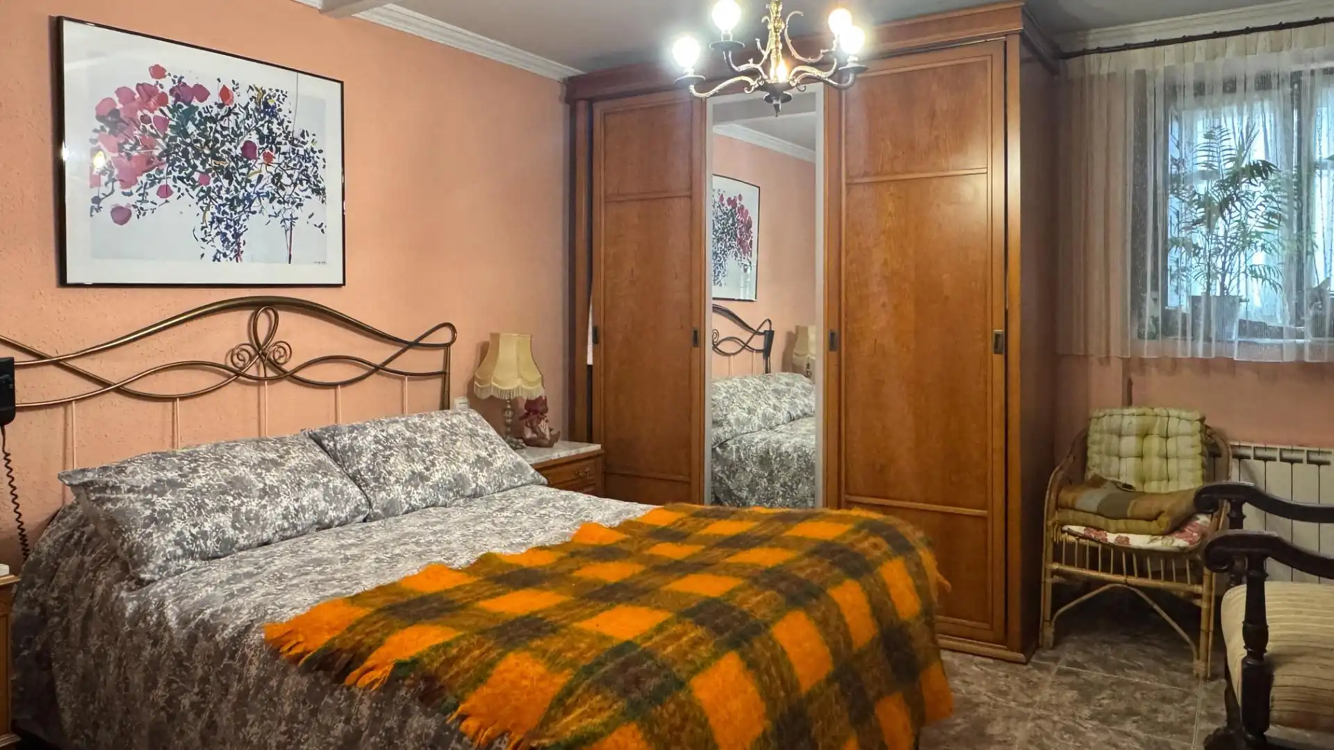 Habitación de Finca rústica en venta en Baños de Rioja con Calefacción, Jardín privado y Terraza