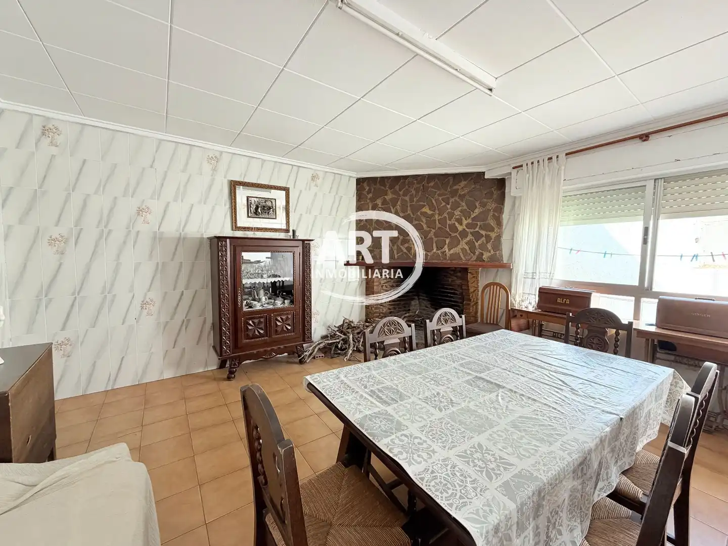 Comedor de Finca rústica en venta en Bétera con Aire acondicionado, Calefacción y Terraza