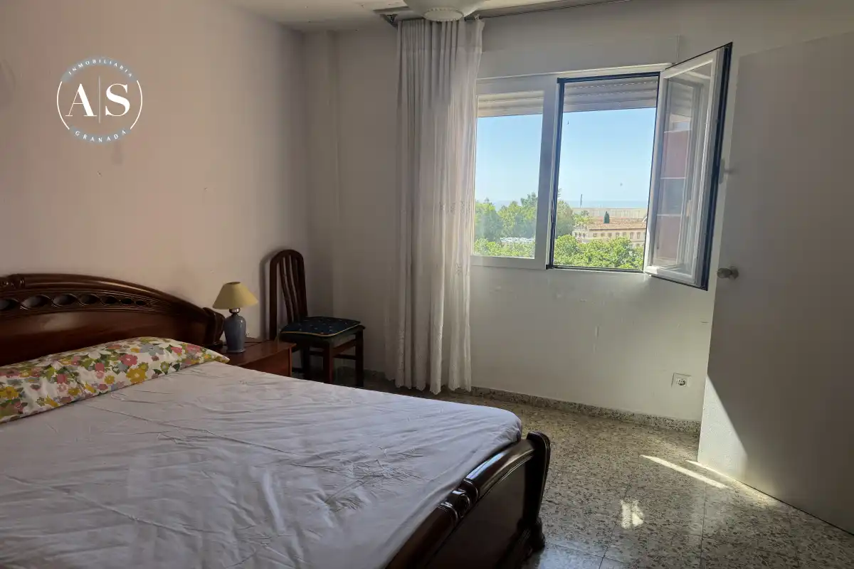 Bedroom of Flat for sale in Málaga  with Terrace