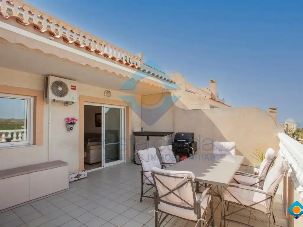 Terrace of Flat for sale in Cartagena  with Air Conditioner, Private garden and Terrace