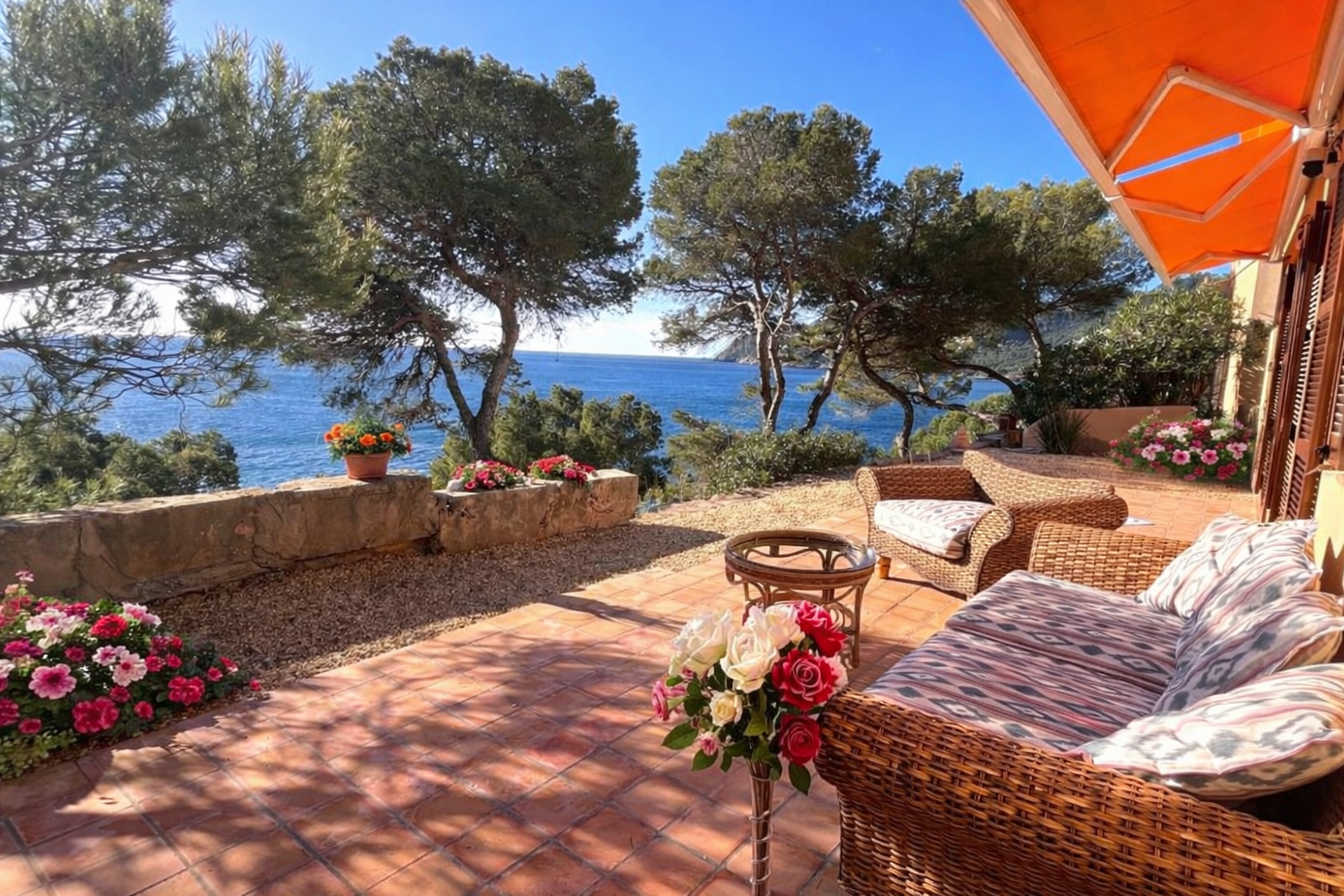 Terraza de Apartamento en venta en Capdepera con Aire acondicionado y Piscina comunitaria