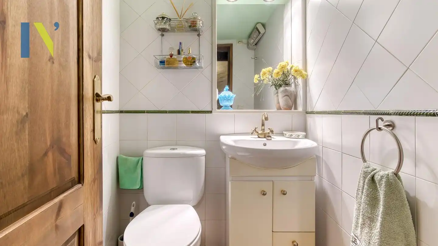 Baño de Finca rústica en venta en Osor con Jardín privado y Terraza