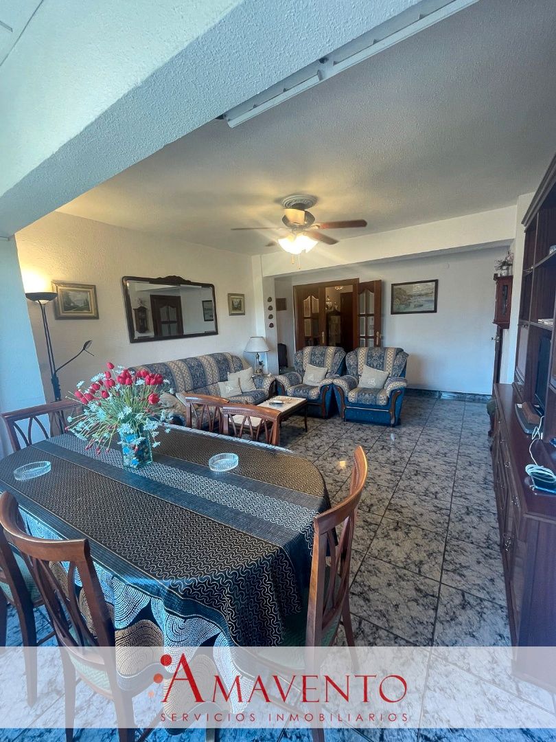 Living room of Flat for sale in Alicante / Alacant  with Air Conditioner, Heating and Balcony