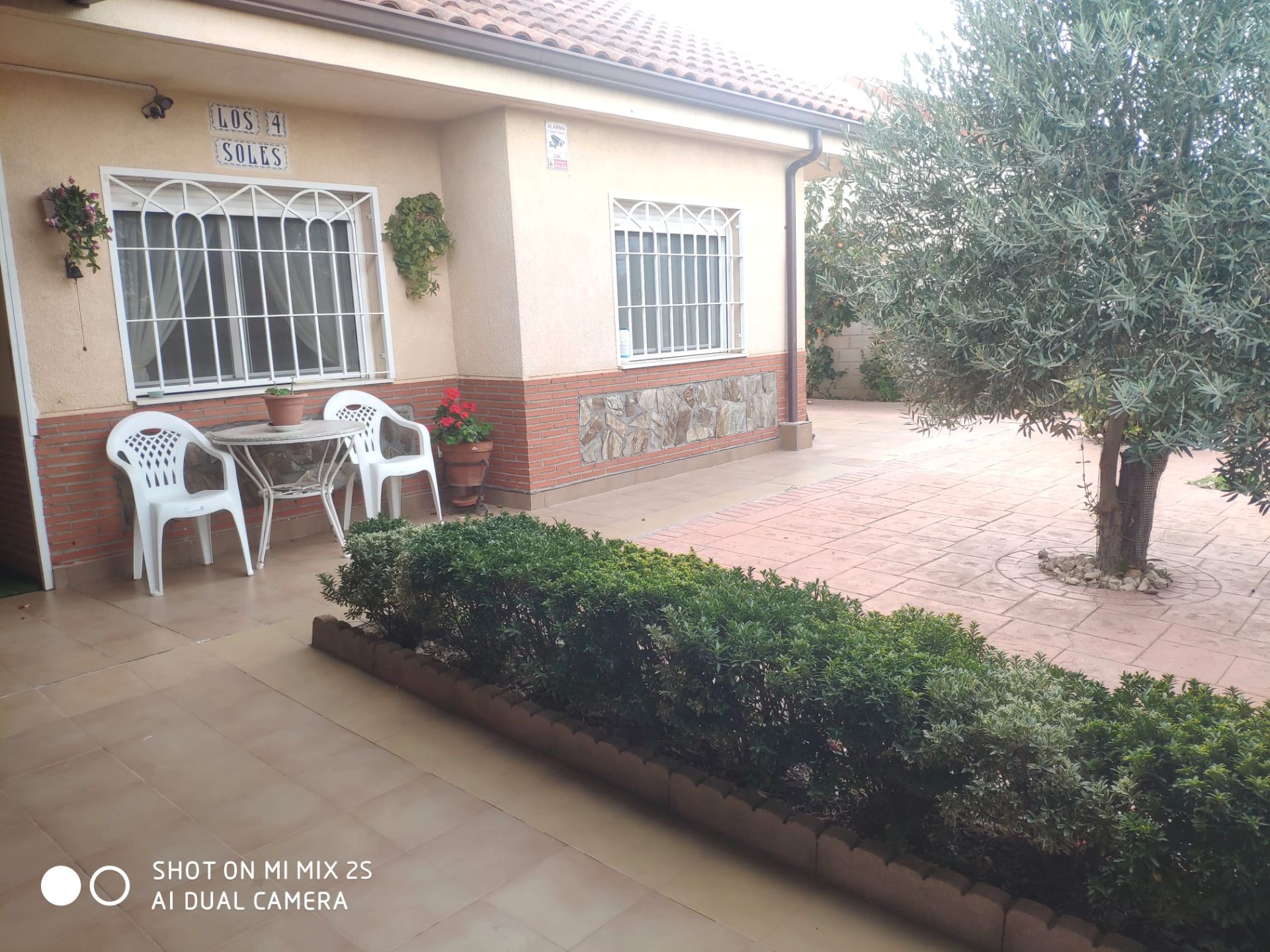 Jardín de Casa adosada en venta en Novés con Calefacción y Jardín privado