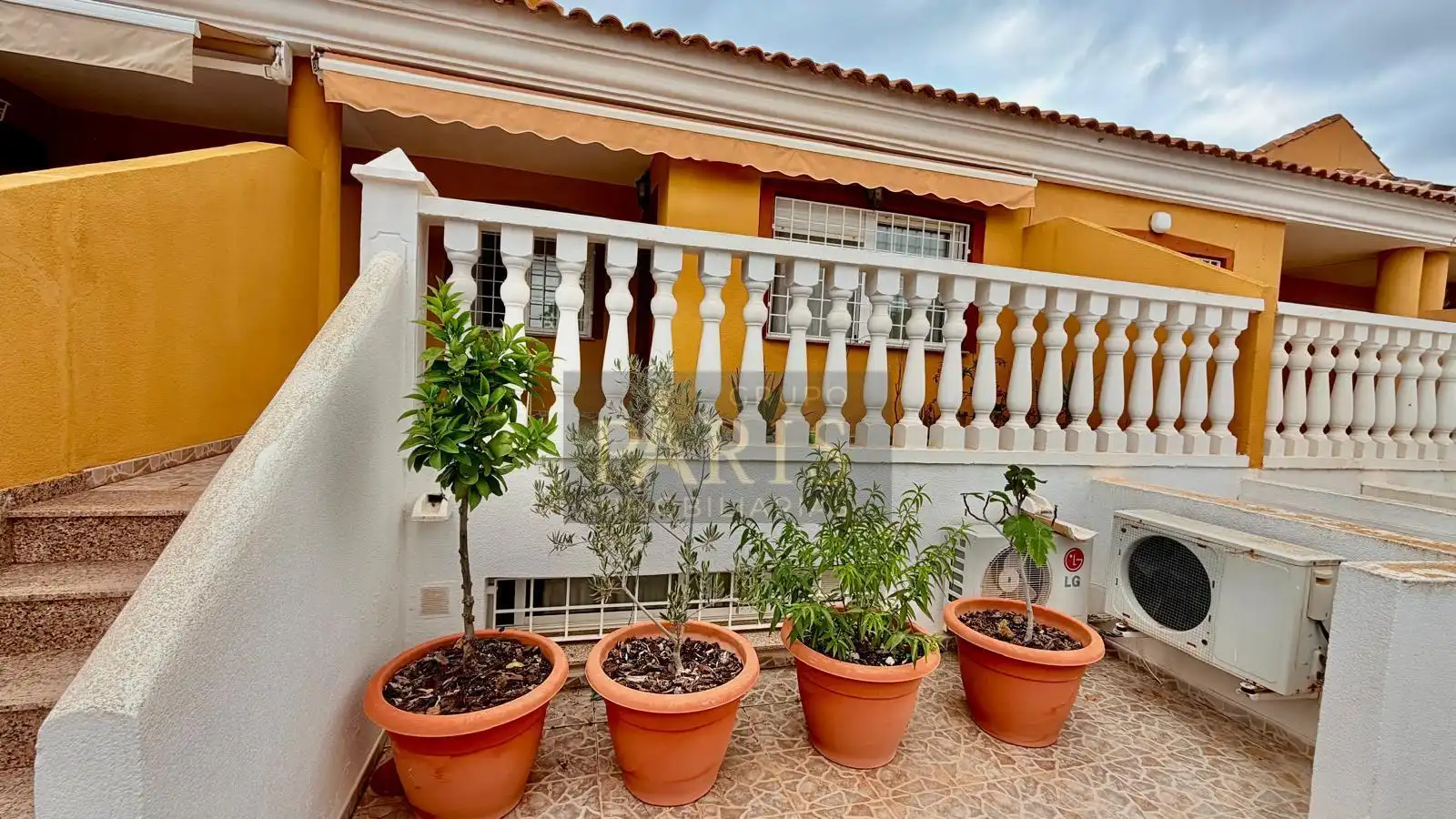 Terrassa de Casa o xalet en venda en Cartagena amb Aire condicionat i Piscina comunitària