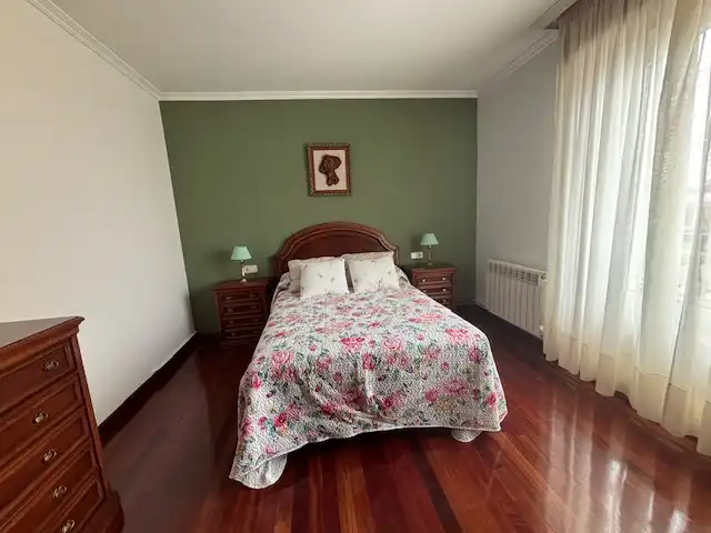 Bedroom of Houses for rent in Ferrol  with Heating, Private garden and Parquet flooring