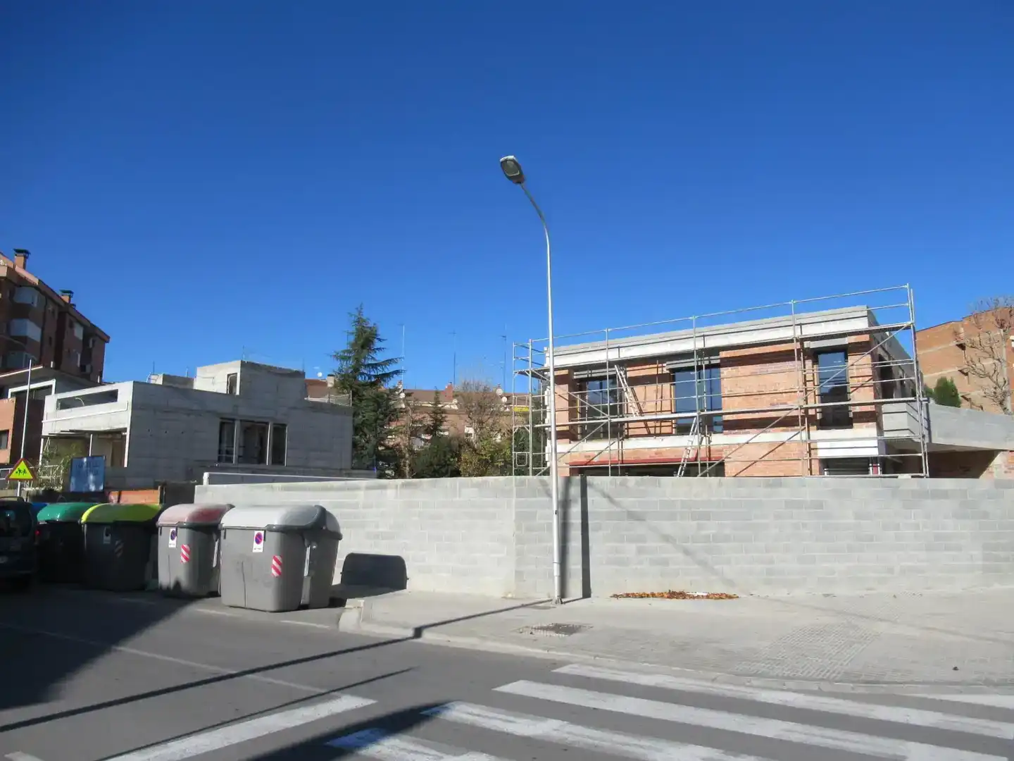Vista exterior de Terreno en venta en Igualada