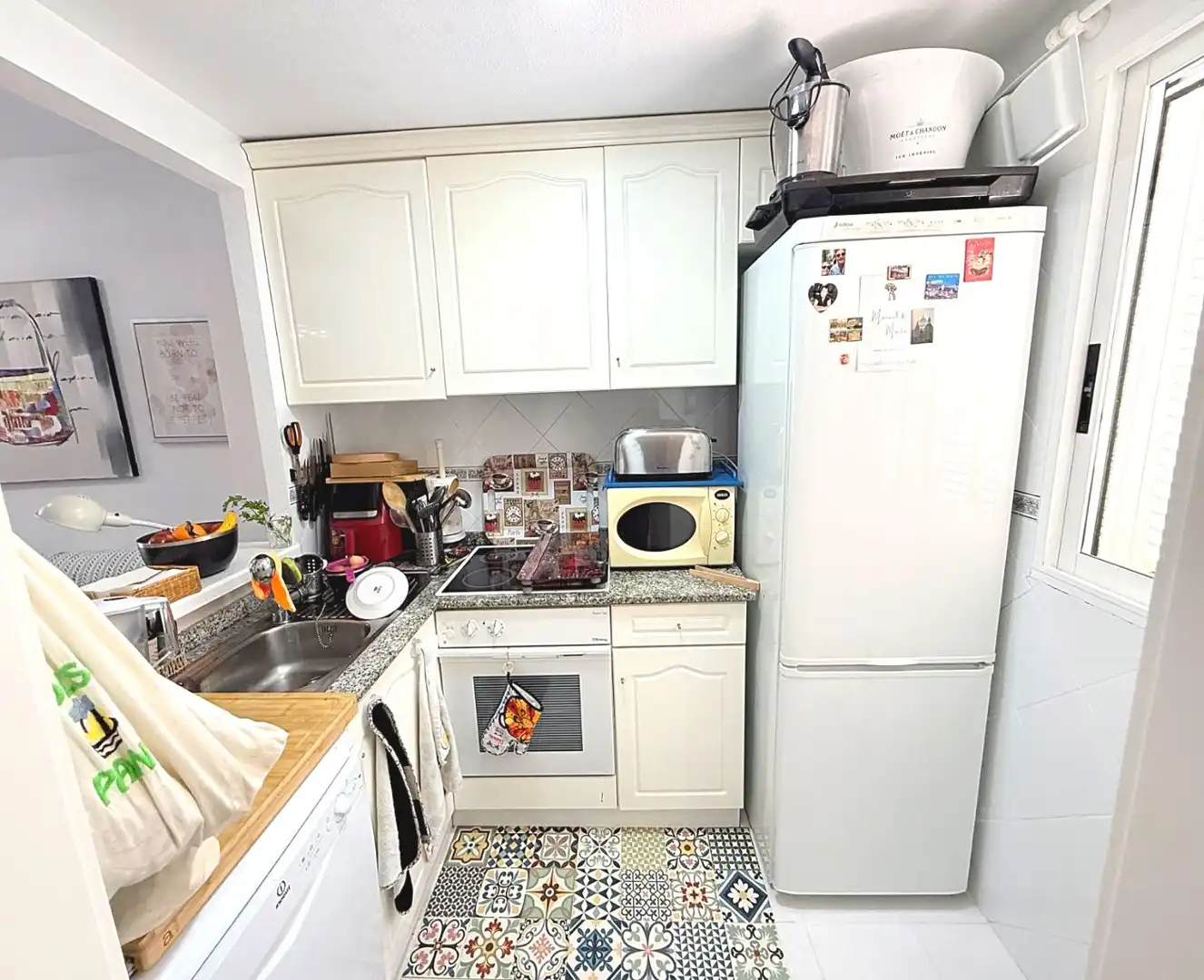 Cuina de Casa o xalet en venda en Calpe / Calp amb Terrassa i Moblat