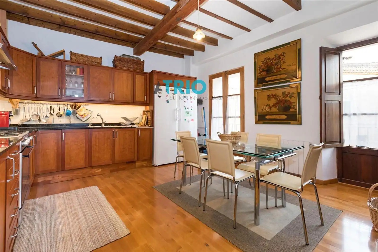 Cocina de Dúplex de alquiler en Alaró con Aire acondicionado, Calefacción y Parquet