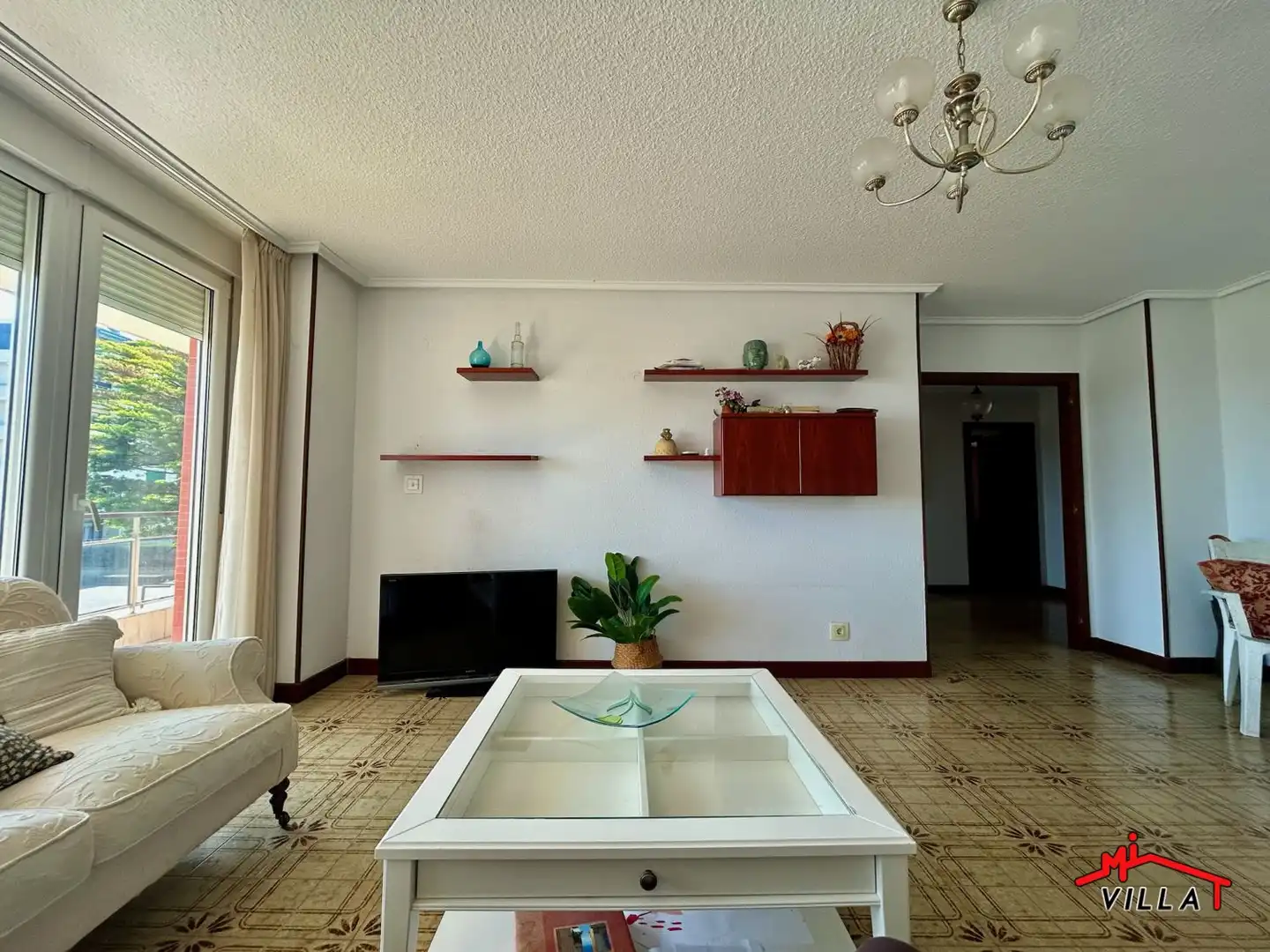 Living room of Flat for sale in Laredo  with Heating, Terrace and Balcony